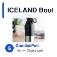 ICELAND Bouteille double paroi 600ml. - Miniature 11