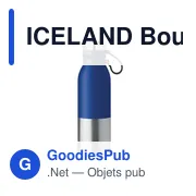ICELAND Bouteille double paroi 600ml. - Miniature 5