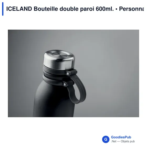 ICELAND Bouteille double paroi 600ml. - Image 8