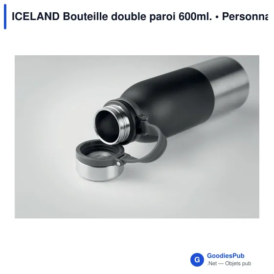 ICELAND Bouteille double paroi 600ml. - Image 9