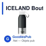 ICELAND Bouteille double paroi 600ml. - Miniature 10