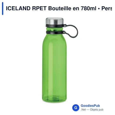 ICELAND RPET Bouteille en 780ml
