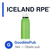 ICELAND RPET Bouteille en 780ml - Miniature 2