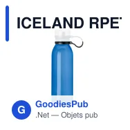 ICELAND RPET Bouteille en 780ml - Miniature 4