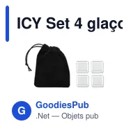 ICY Set 4 glaçons en acier inox - Miniature 3
