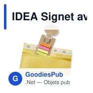 IDEA Signet avec stickers mémo - Miniature 4