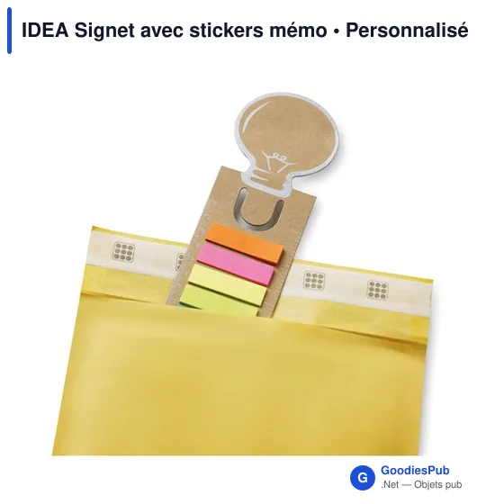 IDEA Signet avec stickers mémo - Image 4