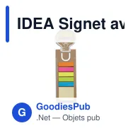 IDEA Signet avec stickers mémo - Miniature 5