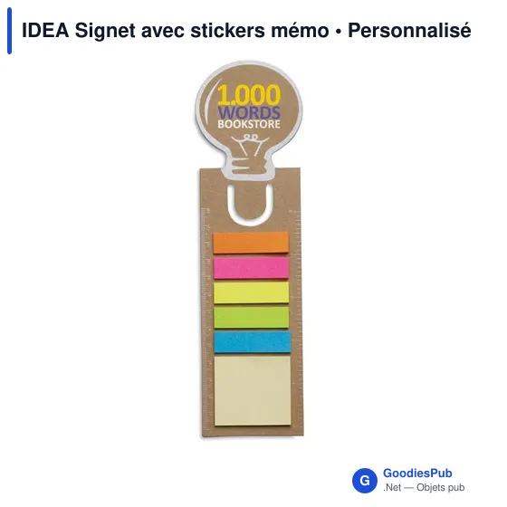 IDEA Signet avec stickers mémo - Image 5