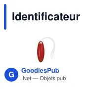 Identificateur de valise personnalisable avec logo pour entreprise - Miniature 1