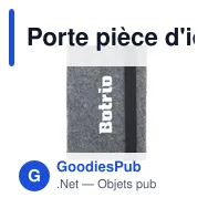 Porte pièce d'identité personnalisable en feutre RPET - Identify GRSavec logo - Miniature 6