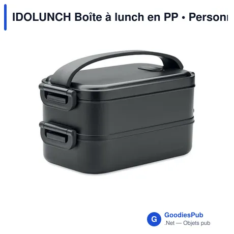 IDOLUNCH Boîte à lunch en PP