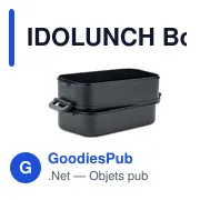 IDOLUNCH Boîte à lunch en PP - Miniature 2