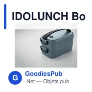 IDOLUNCH Boîte à lunch en PP - Miniature 12