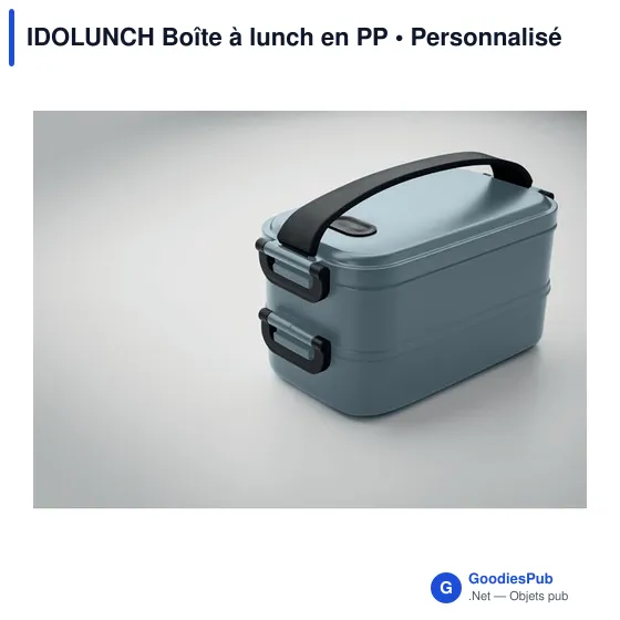 IDOLUNCH Boîte à lunch en PP - Image 12