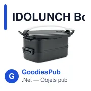 IDOLUNCH Boîte à lunch en PP - Miniature 3