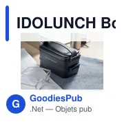 IDOLUNCH Boîte à lunch en PP - Miniature 4