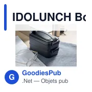 IDOLUNCH Boîte à lunch en PP - Miniature 5
