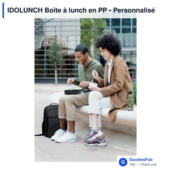 IDOLUNCH Boîte à lunch en PP - Image 8
