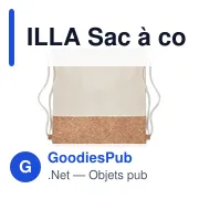 ILLA Sac à cordon avec liège. - Miniature 2