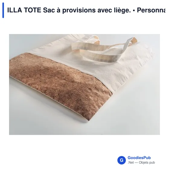 ILLA TOTE Sac à provisions avec liège. - Image 2