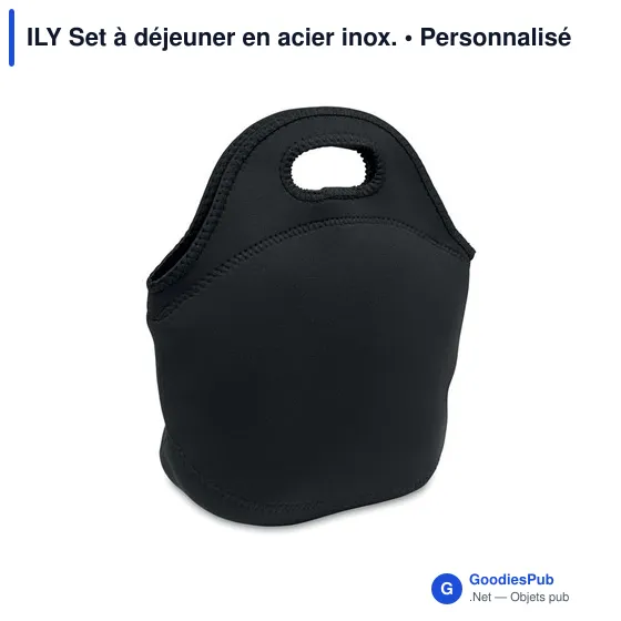 ILY Set à déjeuner en acier inox. - Image 2