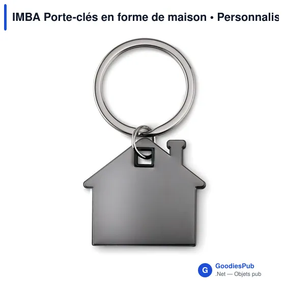 IMBA Porte-clés en forme de maison - Image 12