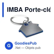IMBA Porte-clés en forme de maison - Miniature 5