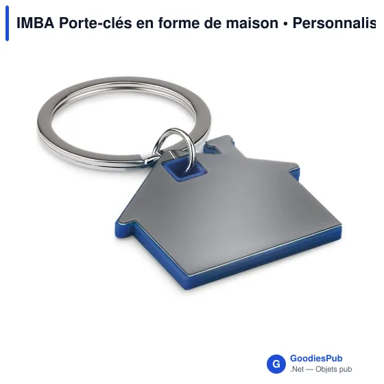 IMBA Porte-clés en forme de maison - Image 5