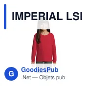 IMPERIAL LSL KIDS T-SHIRT - Miniature 1