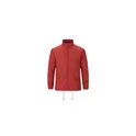 Variante rouge - Imperméable personnalisable Bravion avec logo