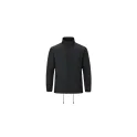 Variante noir - Imperméable personnalisable Bravion avec logo