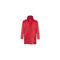 Variante rouge - Imperméable personnalisable Hydrus avec logo pour entreprises