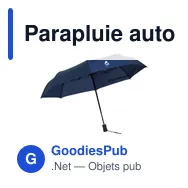 Parapluie automatique personnalisable Impulse avec logo - Miniature 11