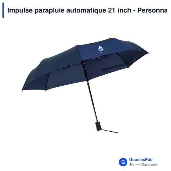 Parapluie automatique personnalisable Impulse avec logo - Image 11