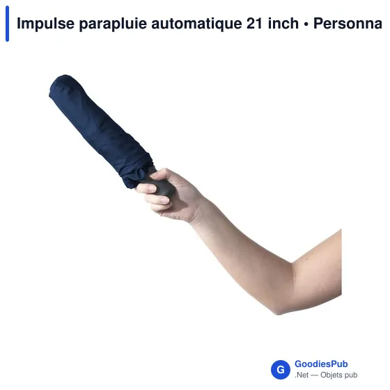 Parapluie automatique personnalisable Impulse avec logo - Image 12