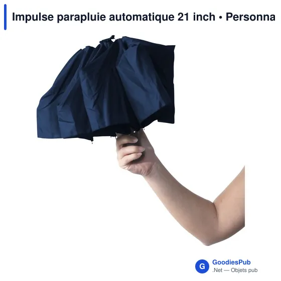 Parapluie automatique personnalisable Impulse avec logo - Image 8