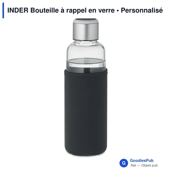 INDER Bouteille à rappel en verre - Image 2