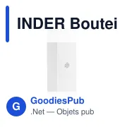 INDER Bouteille à rappel en verre - Miniature 5