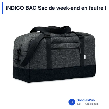 INDICO BAG Sac de week-end en feutre RPET