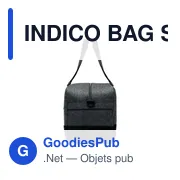 INDICO BAG Sac de week-end en feutre RPET - Miniature 5