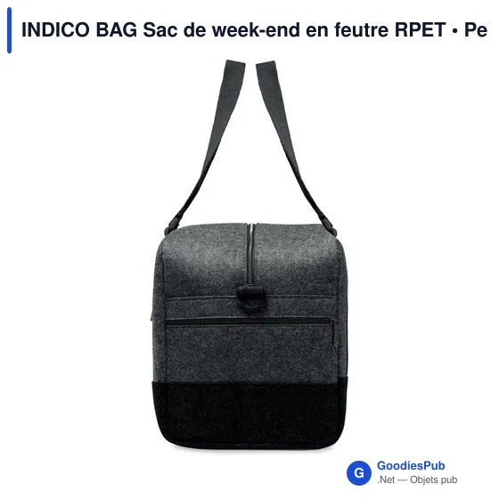 INDICO BAG Sac de week-end en feutre RPET - Image 5