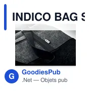 INDICO BAG Sac de week-end en feutre RPET - Miniature 8