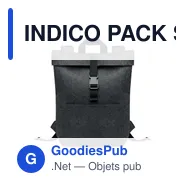 INDICO PACK Sac à dos en feutre RPET - Miniature 3