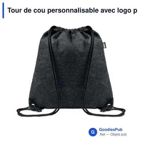 Tour de cou personnalisable avec logo pour entreprises