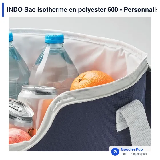 INDO Sac isotherme en polyester 600 - Image 6