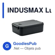 INDUSMAX Lunch box PP 2200 ml - Miniature 1