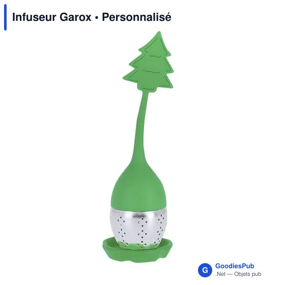 Infuseur à thé personnalisable Garox avec logo - Ustensile de cuisine - Image 1
