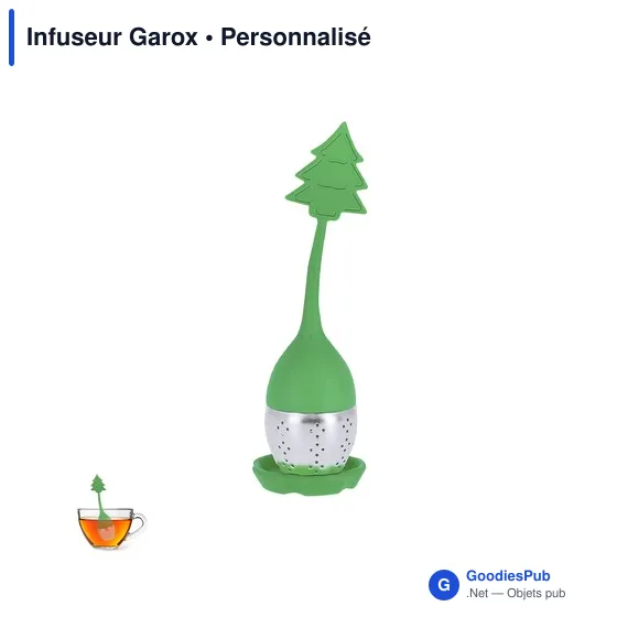 Infuseur à thé personnalisable Garox avec logo - Ustensile de cuisine - Image 2