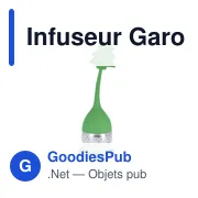 Infuseur à thé personnalisable Garox avec logo - Ustensile de cuisine - Miniature 3